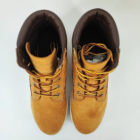 Timberland Women's Londyn Wheat Nubuck  Leather Boots Size 8.5 - Picture 4 of 9
